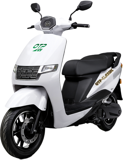 OTP-CLASSIC Electric Scooter with 60V 32Ah Battery and Alloy Wheels