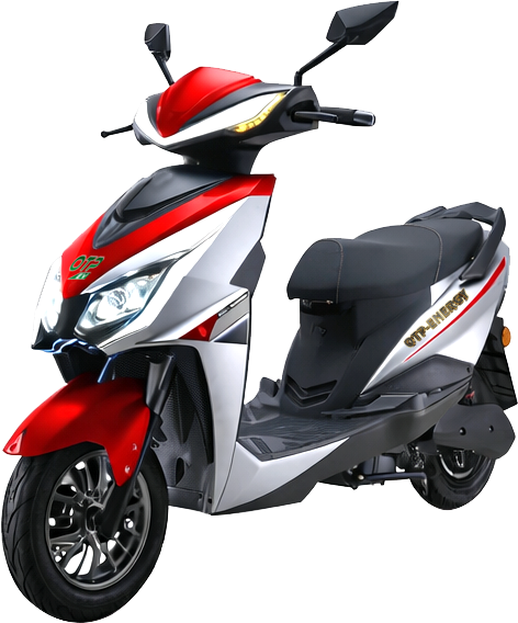 OTP-ENERGY Electric Scooter with Alloy Wheels and Digital Display